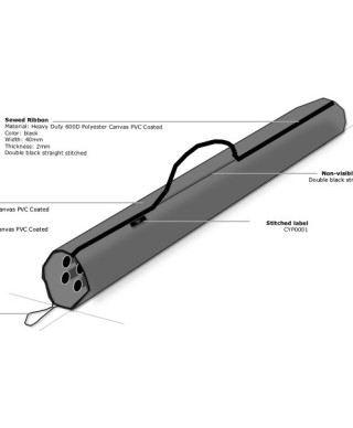 Crus 12 Mast Bag CYP0016 Crus Yacht Sàrl