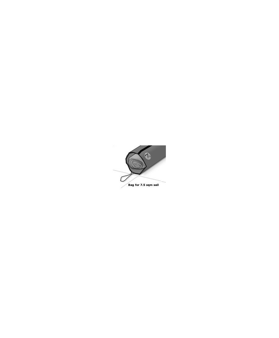 Crus 12 5.5 Sail Bag Charcoal